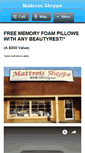 Mobile Screenshot of mattressshoppews.com